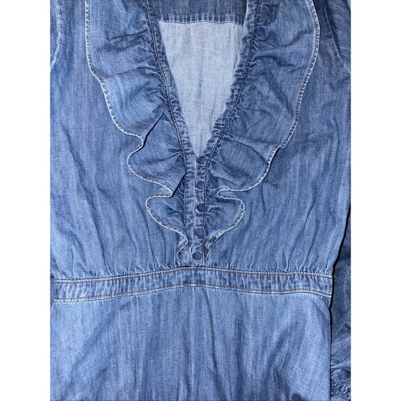 Designer Couture Collab Jacob Cohen Matthew Adam's Dolan Denim Maxi Dress Italy - Picture 11 of 13